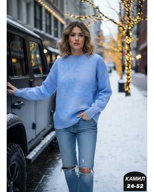 СВИТЕР ТКАНЬ КАШЕМИР