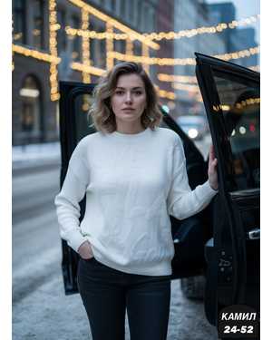 СВИТЕР ТКАНЬ КАШЕМИР