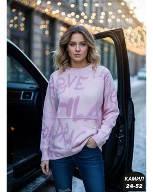 СВИТЕР ТКАНЬ КАШЕМИР