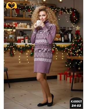 ТУНИКА ТКАНЬ КАШЕМИР + ВЯЗНЫЙ