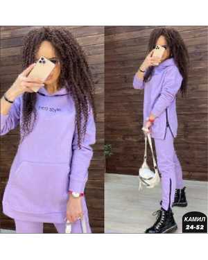 ЖЕНСКИЙ КОСТЮМ ДВОЙКА ТКАНЬ ФЛИС