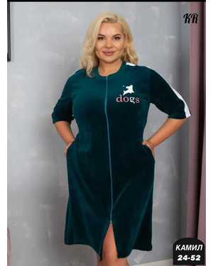 ХАЛАТ ТКАНЬ ВЕЛЮР