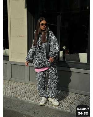 ЖЕНСКИЙ КОСТЮМ ДВОЙКА ТКАНЬ ДВУСТОРОННИЙ ФЛИС ТЁПЛЫЙ