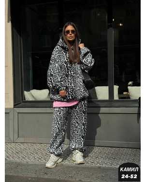 ЖЕНСКИЙ КОСТЮМ ДВОЙКА ТКАНЬ ДВУСТОРОННИЙ ФЛИС ТЁПЛЫЙ