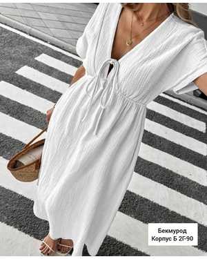 ПЛАТЬЕ В РАЗМЕР ТКАНЬ МУСЛИН (ХЛОПОК)