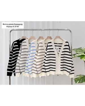 КАРДИГАН ТКАНЬ КАШЕМИР ВЯЗАНЫЙ