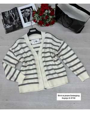 КАРДИГАН ТКАНЬ КАШЕМИР ВЯЗАНЫЙ