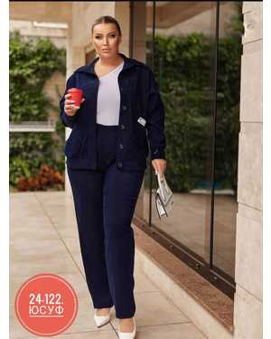 ЖЕНСКИЙ КОСТЮМ ДВОЙКА ТКАНЬ МИКРО ВЕЛЬВЕТ