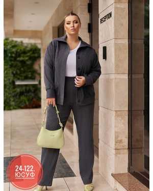 ЖЕНСКИЙ КОСТЮМ ДВОЙКА ТКАНЬ МИКРО ВЕЛЬВЕТ