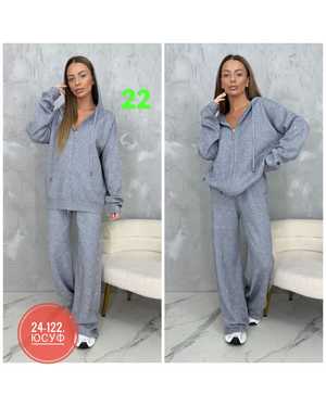 ЖЕНСКИЙ КОСТЮМ ДВОЙКА ТКАНЬ ФАБРИЧНЫЙ КИТАЙ