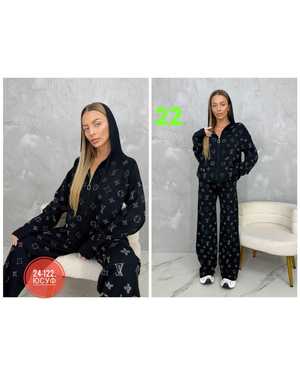 ЖЕНСКИЙ КОСТЮМ ДВОЙКА ТКАНЬ ФАБРИЧНЫЙ КИТАЙ