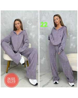 ЖЕНСКИЙ КОСТЮМ ДВОЙКА ТКАНЬ ФАБРИЧНЫЙ КИТАЙ