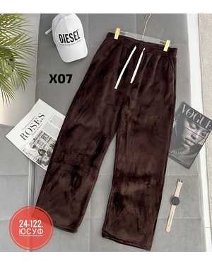 БРЮКИ ТКАНЬ С НАЧЁСОМ