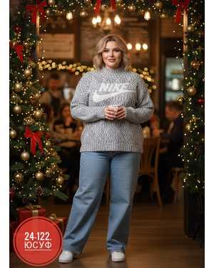 СВИТЕР ТКАНЬ КАШЕМИР