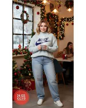 СВИТЕР ТКАНЬ КАШЕМИР