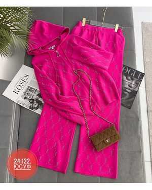 ЖЕНСКИЙ КОСТЮМ ТКАНЬ КАШЕМИР С СТРАЗАМИ