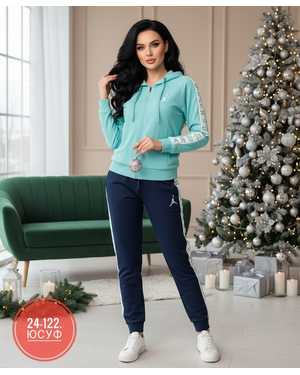 ЖЕНСКИЙ КОСТЮМ ТКАНЬ ВАФЛЯ