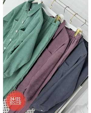 ЖЕНСКИЙ КОСТЮМ ДВОЙКА ТКАНЬ ВИЛВЕТЬ