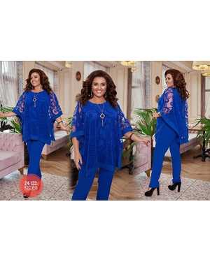 ЖЕНСКИЙ КОСТЮМ ТКАНЬ КРЕПУН + ГИПЮР