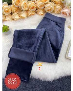 ШТАНЫ ТКАНЬ ВЕЛЬВЕТ С НАЧЕСОМ