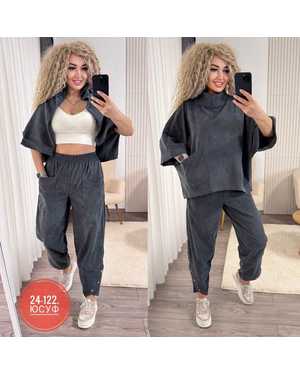 ЖЕНСКИЙ КОСТЮМ ТКАНЬ ВИЛВЕТ