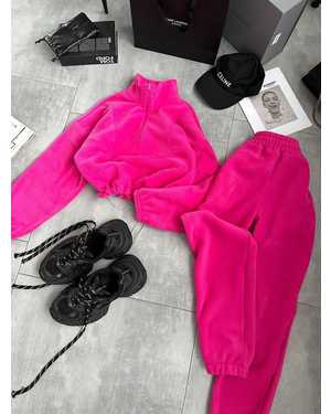 ЖЕНСКИЙ КОСТЮМ ТКАНЬ ДВУХСТОРОННИЙ ФЛИС-ПОЛАР