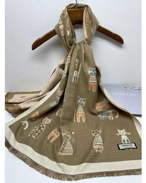 ПАЛАНТИН СОСТАВ: 100% КАШЕМИР РАЗМЕР: 80Х180СМ