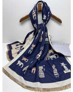 ПАЛАНТИН СОСТАВ: 100% КАШЕМИР РАЗМЕР: 80Х180СМ