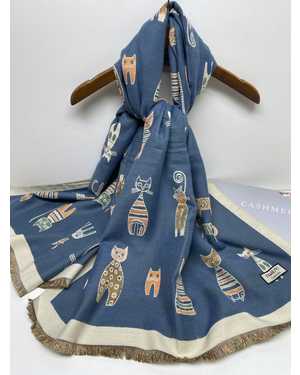 ПАЛАНТИН СОСТАВ: 100% КАШЕМИР РАЗМЕР: 80Х180СМ