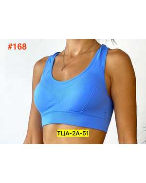 Женский топ с поролоном. Состав : Полиэстер, эластан