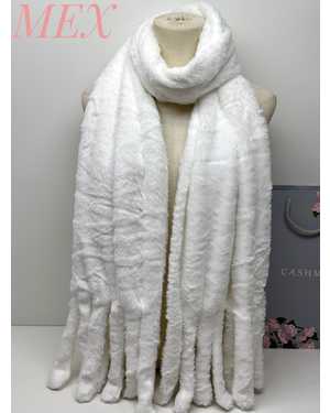 ШАРФ СОСТАВ: МЕХ РАЗМЕР: 35X160СМ