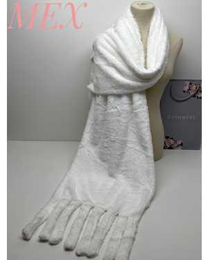 ШАРФ СОСТАВ: МЕХ РАЗМЕР: 35X160СМ