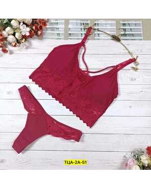 Женский комплект нижнего белья. Состав : Полиэстер, эластан