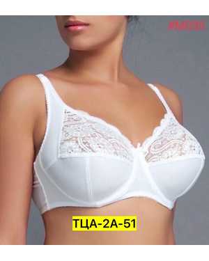 Женский Бюстгальтер с косточками без поролона Состав: полиэстер, эластан