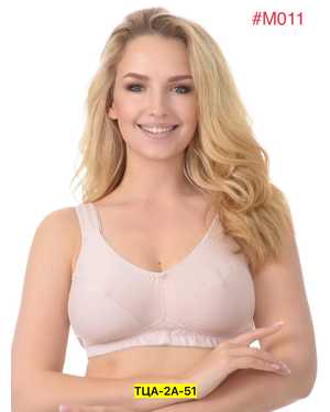 Женский Бюстгальтер широкие бретели, без поролона Состав: Хлопок, эластан