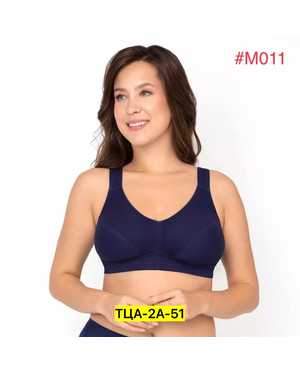 Женский Бюстгальтер широкие бретели, без поролона Состав: Хлопок, эластан