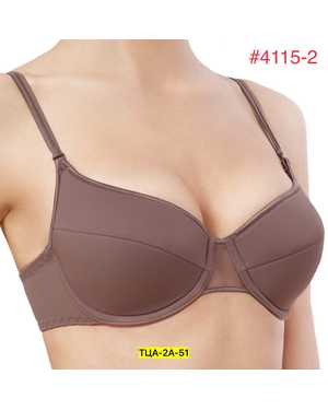 Женский Бюстгальтер тонкий поролон с косточками Состав: Хлопок, Полиамид, Эластан