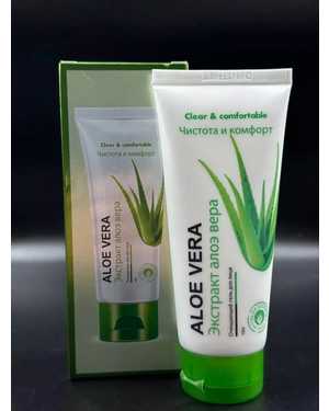 Очищающая пенка для умывания и увлажнения с экстрактом Алоэ вера BioAqua