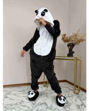 Кигуруми панда материал велсофт