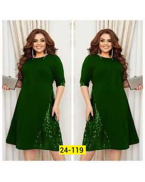 ПЛАТЬЕ МАЛОМЕРЯТ ТКАНЬ КРЕП