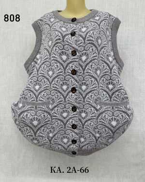 ЖИЛЕТ ТКАНЬ 60% ХЛОПОК, 10% ВИСКОЗА, 30% ШЕРСТЬ