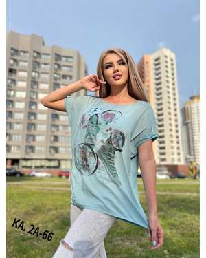 ФУТБОЛКА ТКАНЬ ШТАПЕЛЬ