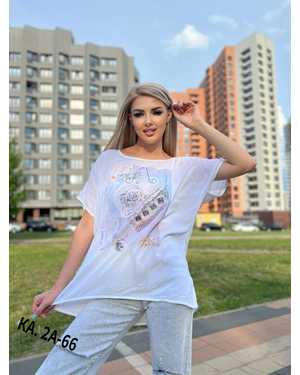 ФУТБОЛКА ТКАНЬ ШТАПЕЛЬ