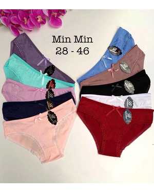 Женские трусики. В упаковке 10шт один размер, разные цвета