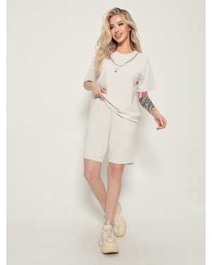 ЖЕНСКИЙ КОСТЮМ ДВОЙКА ТКАНЬ ХЛОПОК