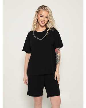 ЖЕНСКИЙ КОСТЮМ ДВОЙКА ТКАНЬ ХЛОПОК