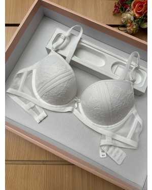 Женский бюстгальтер на косточках с пуш ап
