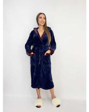 Женский махровый халат