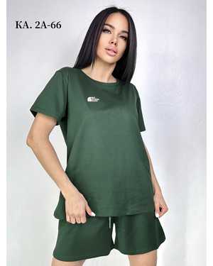 ЖЕНСКИЙ КОСТЮМ ДВОЙКА ТКАНЬ ХЛОПОК