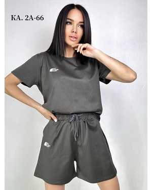 ЖЕНСКИЙ КОСТЮМ ДВОЙКА ТКАНЬ ХЛОПОК